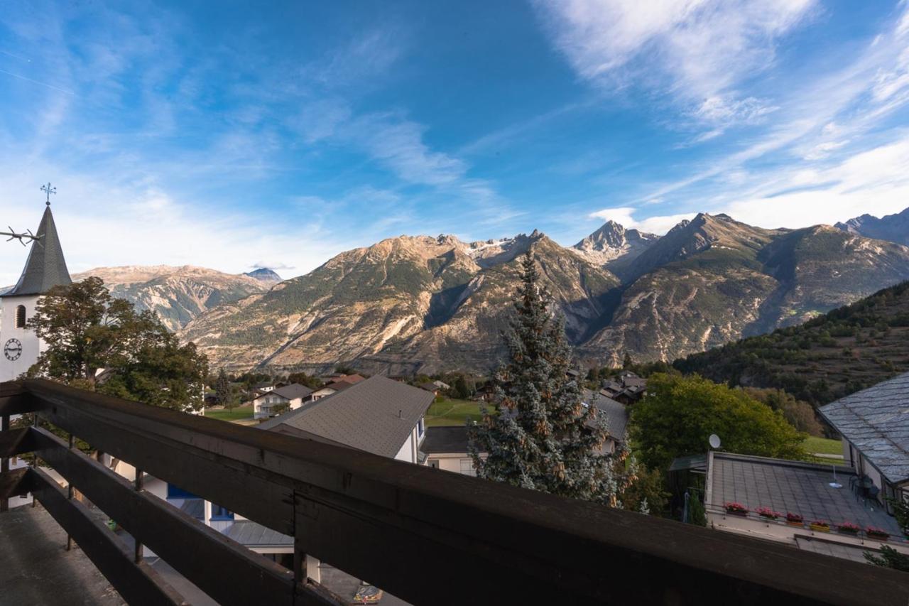 Hotel Alpenhof Unterbäch Exterior foto