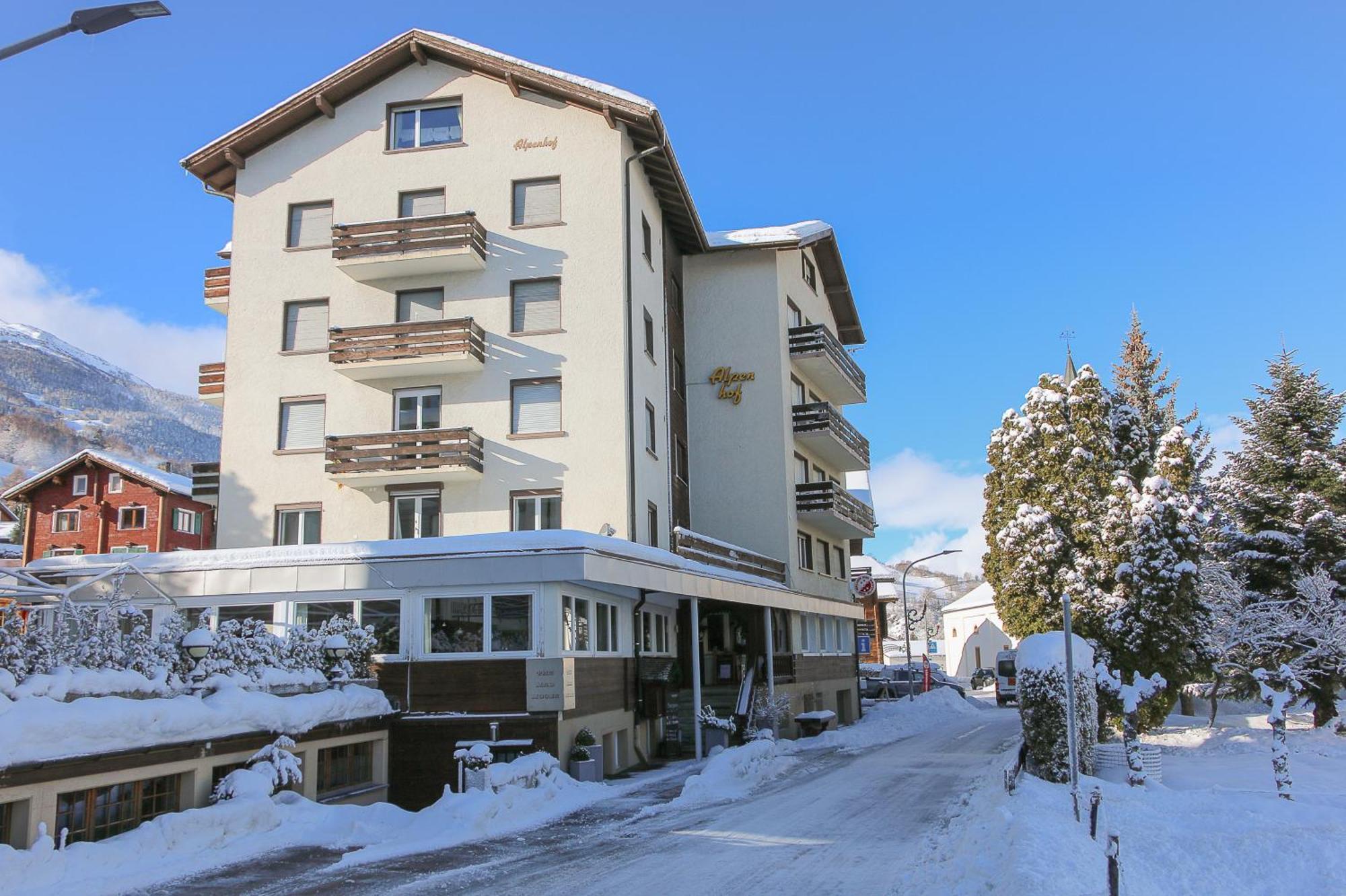 Hotel Alpenhof Unterbäch Exterior foto